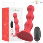 INTENSE - CODY VIBRATEUR AVEC VENTOUSE TÉLÉCOMMANDE ROUGE