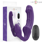 INTENSE - JILL DOPPELVIBRATOR 20 CM VIOLETT FERNBEDIENUNG