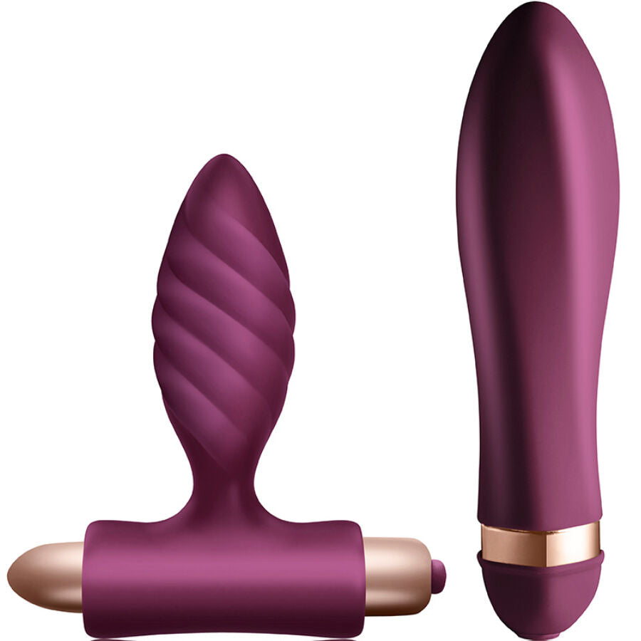 CLIMAXIMUM – VERDREHTER VIBRATOR + ANALPLUG SET