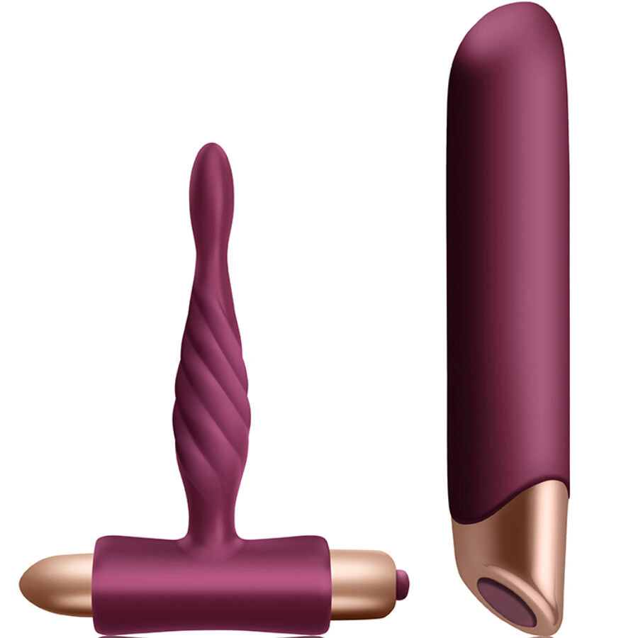 CLIMAXIMUM - KLASSISCHES VIBRATOR-SET + ANFÄNGER-ANALPLUG