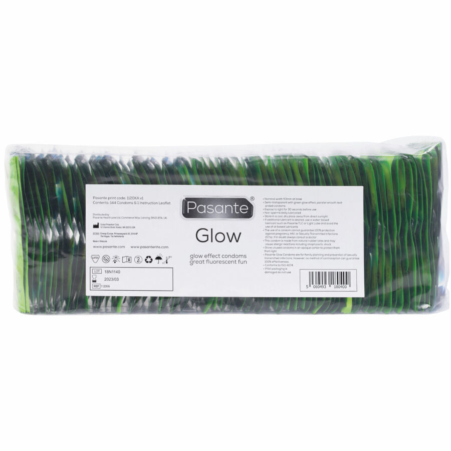 PASANTE – GLOW KONDOMPACKUNG 144 STÜCK