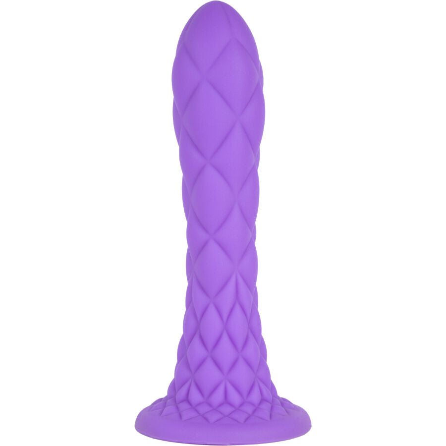 SILEXD - DREAMY DILDO FANTASY THERMOREAKTIVES FLÜSSIGSILIKON LILA 18,5 CM