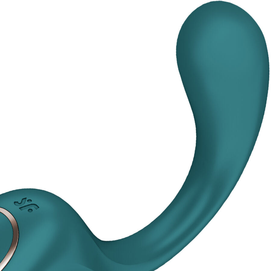 SATISFYER - G FÜR FRESSEN 2 KANINCHEN-VIBRATOR GRÜNE FLASCHE