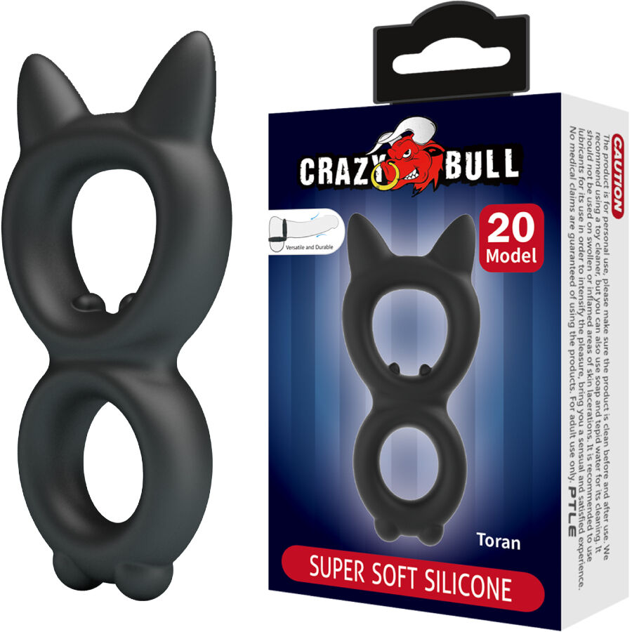 CRAZY BULL - DOPPELRING AUS SILIKON TORAN MODELL 20