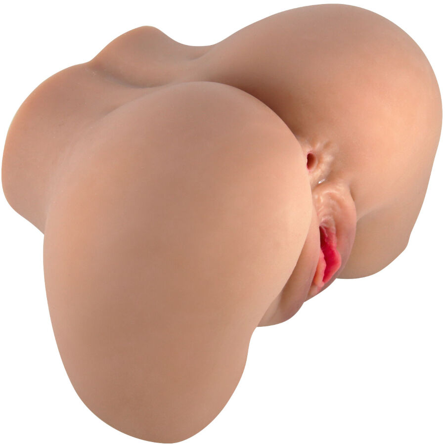 CRAZY BULL - MILA VIBRATEUR FESSE AVEC VAGIN ET ANUS RÉALISTES CONTRÔLE DE LA CHAIR À DISTANCE