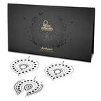 SCHMUCK - INDISCRETS SCHWARZ & SILBER FLAMBOYANT
