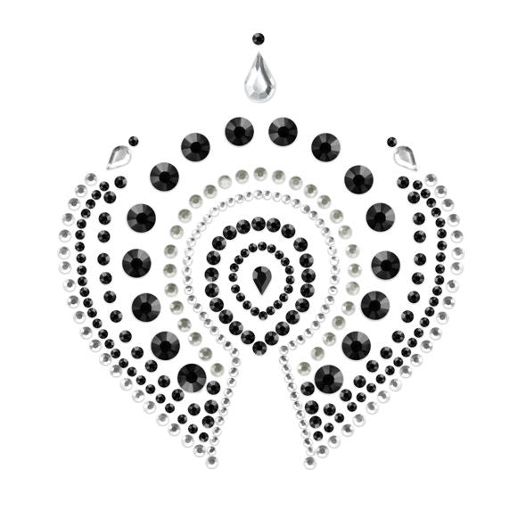 SCHMUCK - INDISCRETS SCHWARZ & SILBER FLAMBOYANT