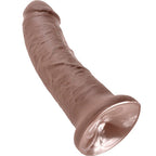 KING COCK - 8 BRAUNE DILDOS 20,3 CM