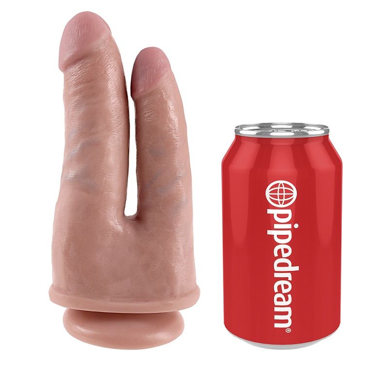 KING COCK - DOPPELPENETRATOR FLEISCH