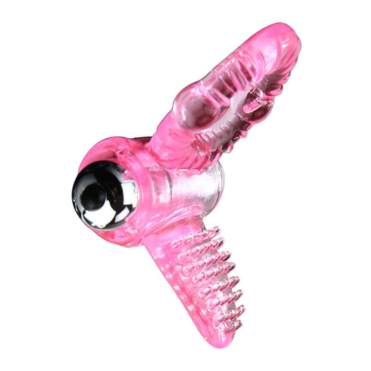 BAILE - VIBRATIONS-PENISRING ROSA SWEET ABS 10 RHYTMEN