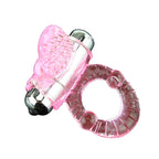 BAILE - VIBRATIONS-PENISRING ROSA SWEET ABS 10 RHYTMEN
