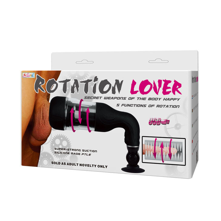 BAILE - AUTOMATISCHER ROTIERENDER LOVER MASTURBATOR MIT HALTERUNG