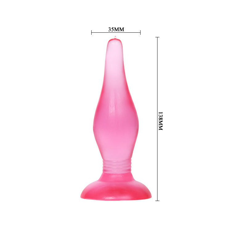 BAILE - ANALPLUG SOFT TOUCH LILA 14,2 CM