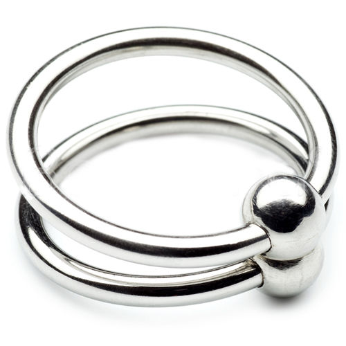 METALL HART - DOPPELRING AUS GEHÄRTETEM STAHL 30 MM