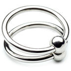 METALL HART - DOPPELRING GLANZ 28MM