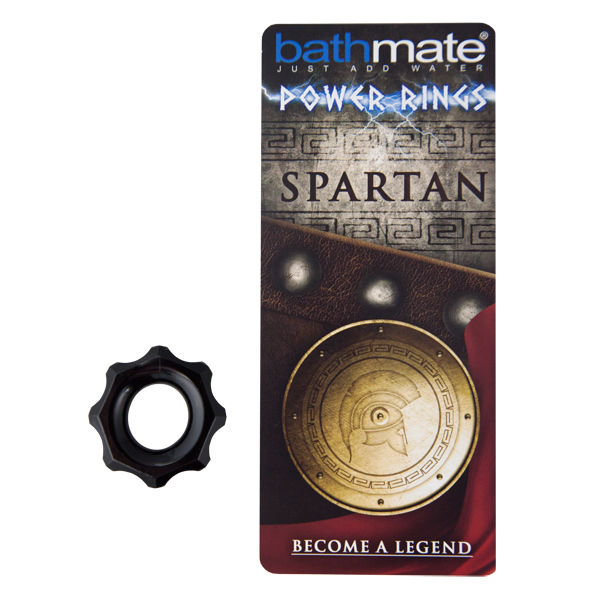 BATHMATE - SPARTAN PENISRING SCHWARZ