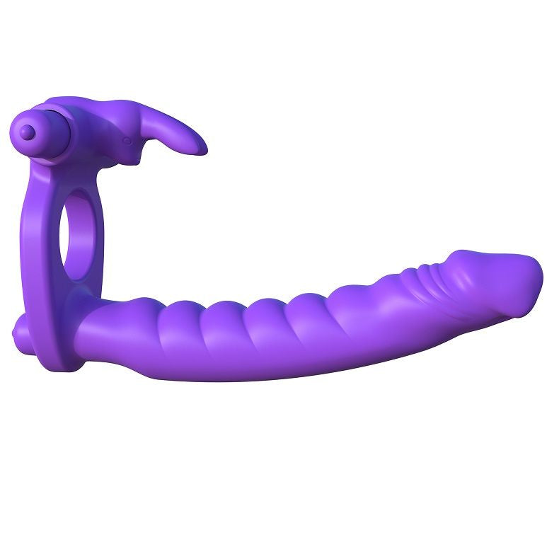 FANTASY C-RINGZ - SILIKON DOPPEL-VIBRATOR RABBIT