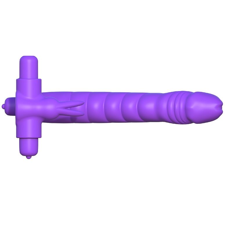 FANTASY C-RINGZ - SILIKON DOPPEL-VIBRATOR RABBIT