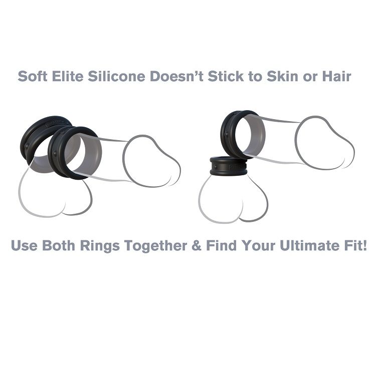 FANTASY C-RINGZ - SILIKONRINGE MAX / LARGE