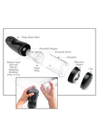 EXTREME TOYZ – USB-MASTURBATOR MÄNNLICH PDX MEGA BATOR ANO SCHWARZ