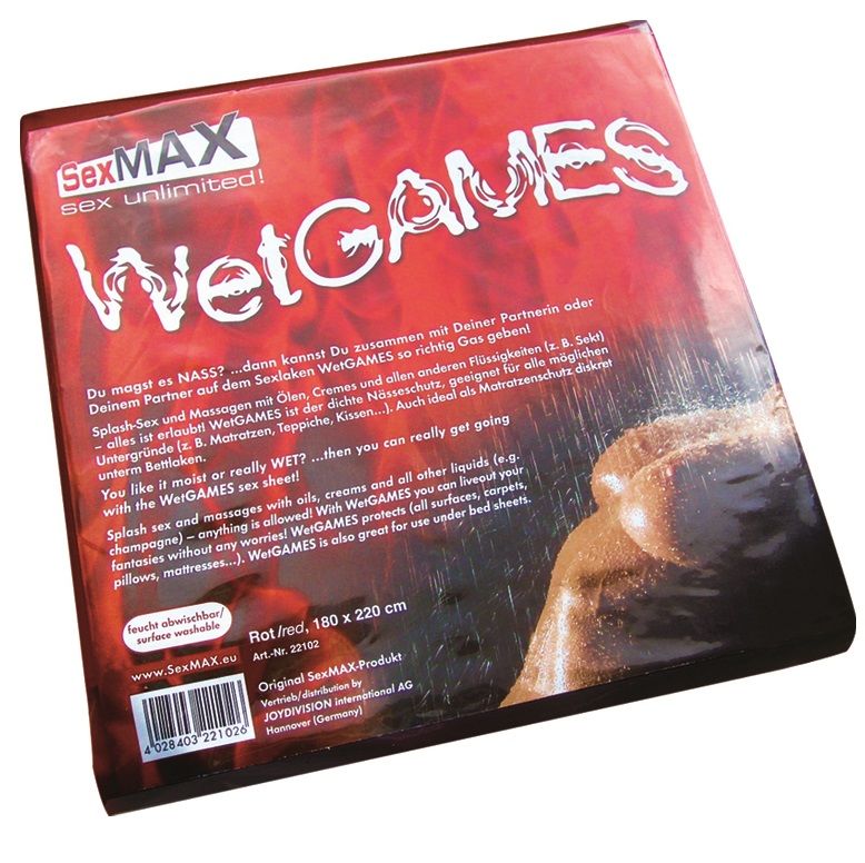 JOYDIVISION SEXMAX - WETGAMES BETTLAKEN ROT
