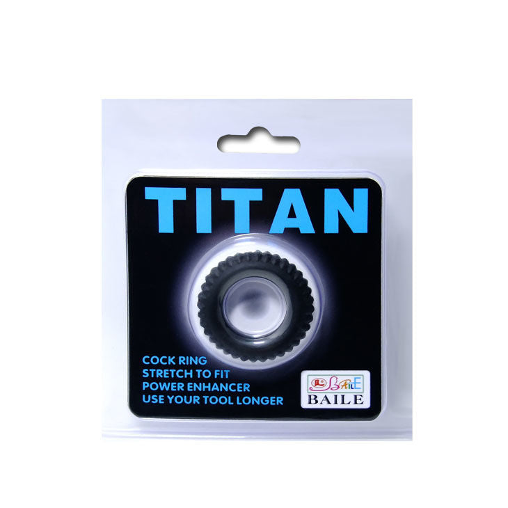 BAILE - HODENRING TITAN SCHWARZ 1.9 CM
