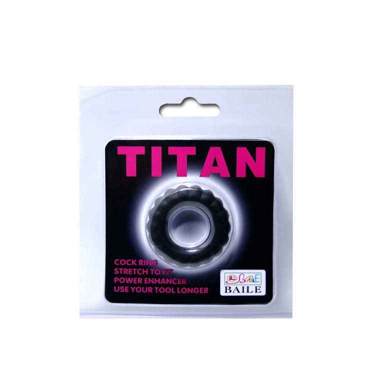 BAILE - COCKRING TITAN SCHWARZ 2 CM
