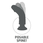 KING COCK - GODE VIBRANT AVEC TESTICULES 20.3 CM NATUREL