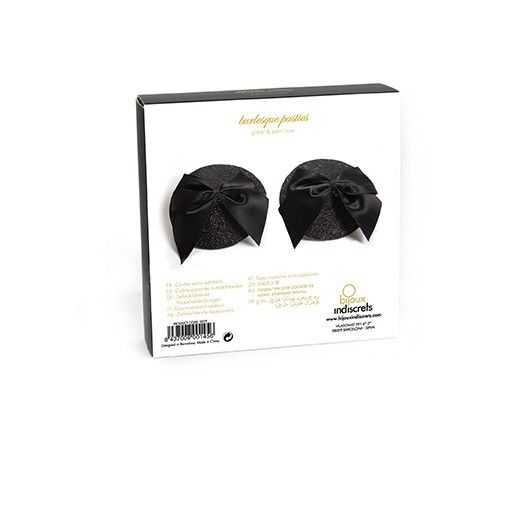 SCHMUCK - BURLESK GLÄNZENDER SCHLIEF MIT NACKTMODELL