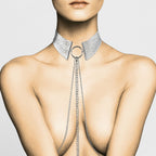 SCHMUCK - METALLIC DESIRE HALSKETTE METALLISIERT SILBER