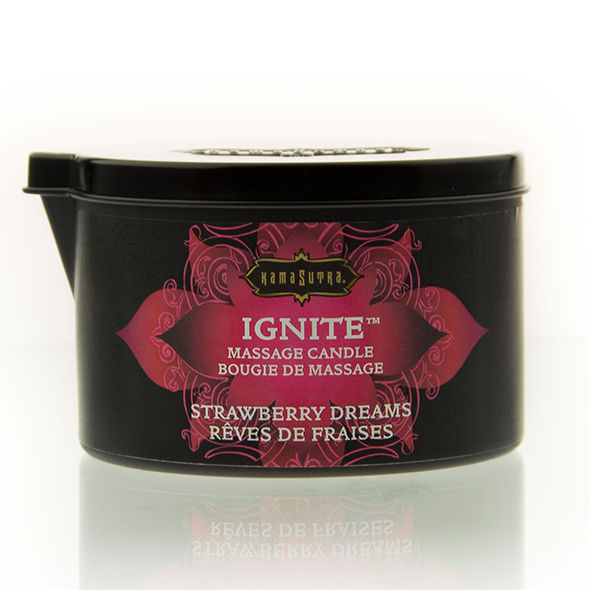 KAMASUTRA - MASSAGEKERZE ERDBEERTRÄUME 170 GR