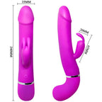 PRETTY LOVE - VIBRATOR HENRY MIT 12 VIBRATIONSMODI UND SQUIRT-FUNKTION