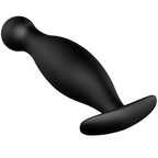 PRETTY LOVE - ANUSPLUG AUS SILIKON E 11,7 CM SCHWARZ