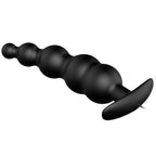 PRETTY LOVE - ANALE VIBRATOR AUS SILIKON EXTRA STIMULATION UND 12 VIBRATIONSMODI SCHWARZ