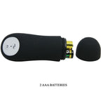 PRETTY LOVE - ANALE VIBRATOR AUS SILIKON EXTRA STIMULATION UND 12 VIBRATIONSMODI SCHWARZ