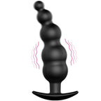 PRETTY LOVE - ANALE VIBRATOR AUS SILIKON EXTRA STIMULATION UND 12 VIBRATIONSMODI SCHWARZ