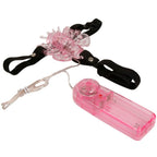BAILE - GESCHIRR MIT MULTIGESCHWINDIGKEITS-VIBRATOR-SCHMETTERLING
