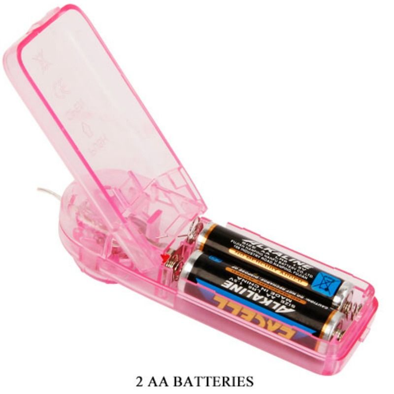 BAILE - GESCHIRR MIT MULTIGESCHWINDIGKEITS-VIBRATOR-SCHMETTERLING