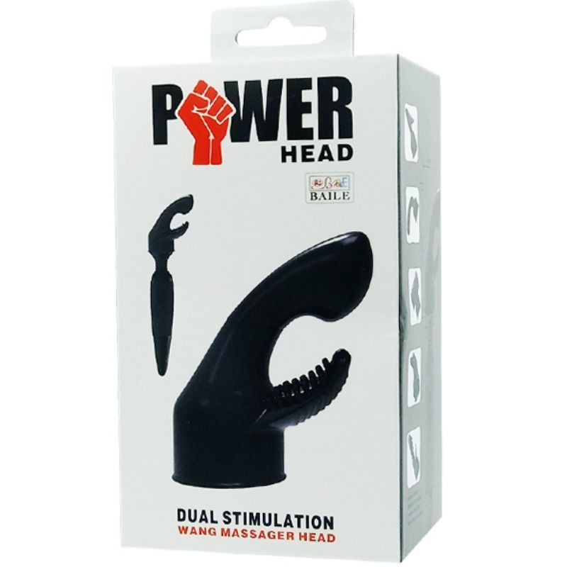 BAILE - POWER HEAD AUSTAUSCHBARER KOPF FÜR MASSAGEGERÄTEGY-PUNKT- UND KLITORISSTIMULATION