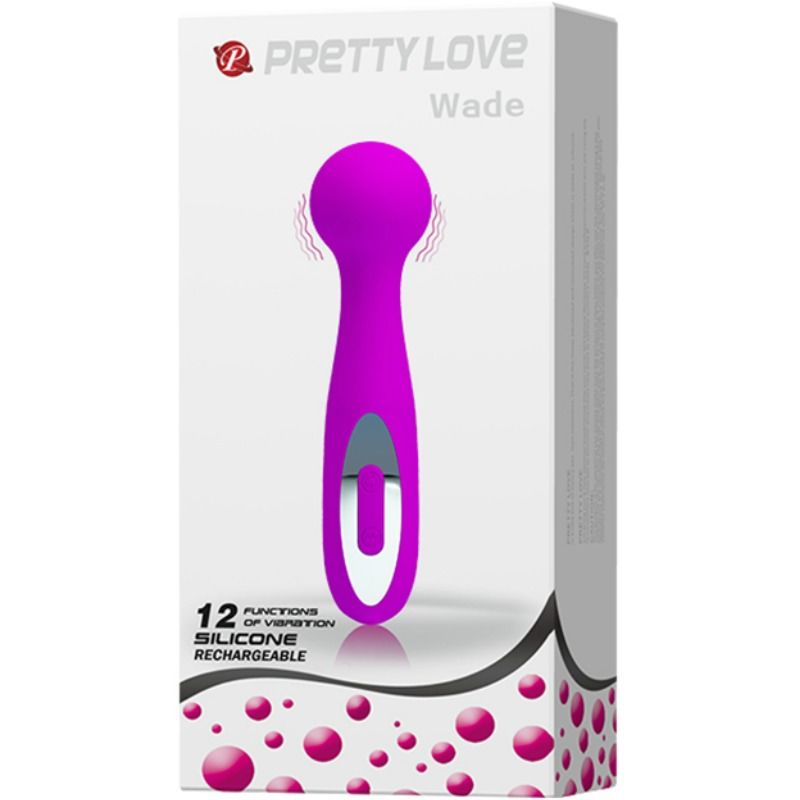 PRETTY LOVE - WAND MASSEUR RECHARGEABLE 12 FONCTIONS