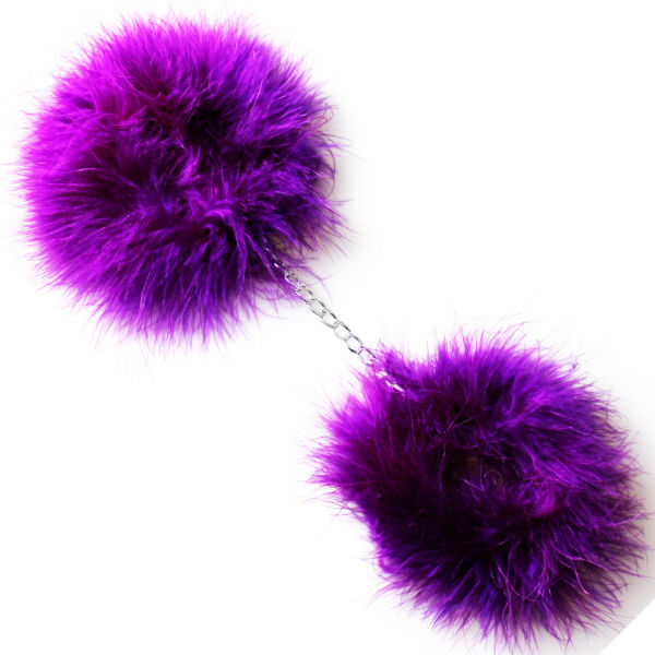 SECRETPLAY - MARABU-HANDSCHELLEN VIOLETT