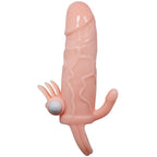 BAILE – BRAVE MAN PENISHÜLLE MIT KLITORIS- UND ANALSTIMULATIONSFLEISCH 16,5 CM