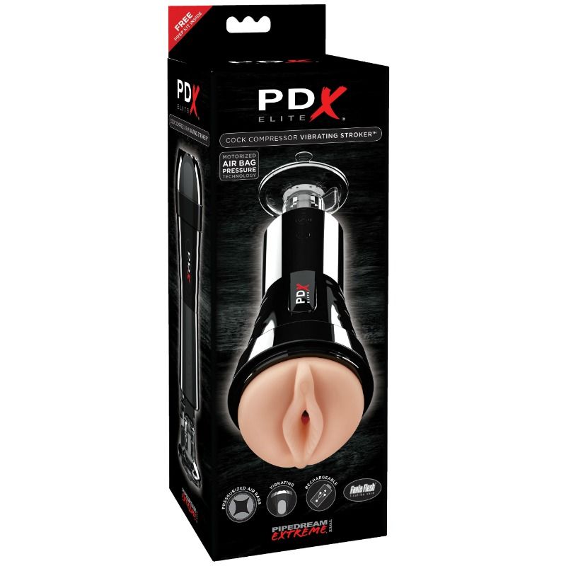 PDX ELITE - STROKER VIBRATOR FÜR PENISPUMPE