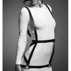 SCHMUCK - INDISCRETS MAZE HARNESS KLEID BRAUN
