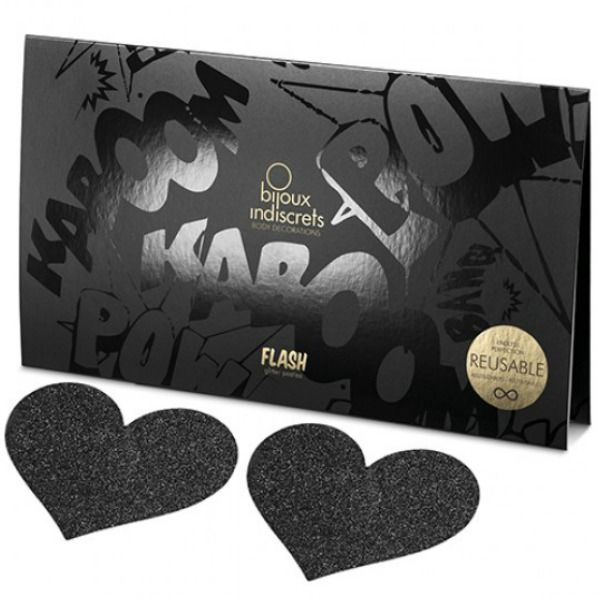 SCHMUCK – INDISKRETE FLASH SCHWARZES HERZ TAMELLON-SCHNITTE