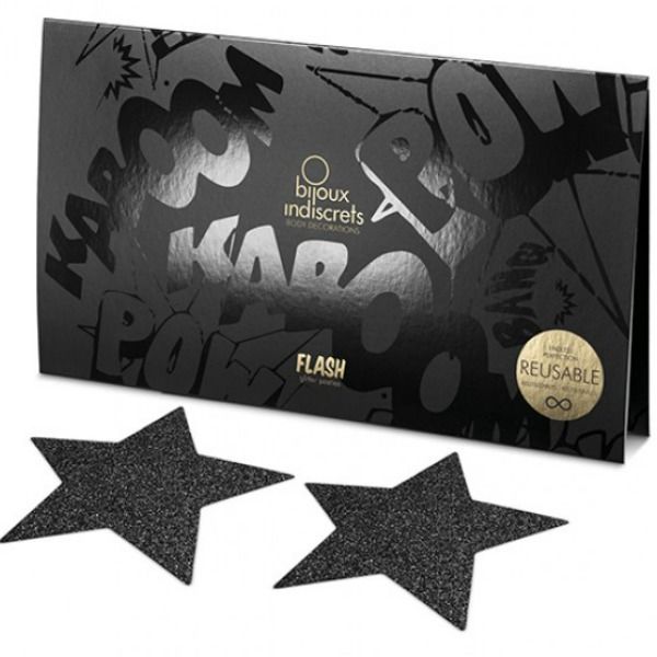 SCHMUCK - INDISKRETE SCHWARZE TAMELON-KAPPEN STAR FLASH