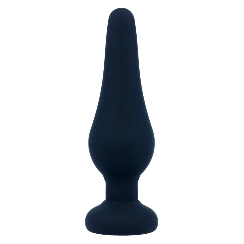 INTENSE - ANALPLUG PIPO S SILIKON SCHWARZ 9,8 CM