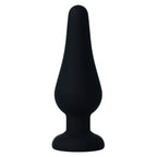 INTENSE - ANALPLUG PIPO M SILIKON SCHWARZ 11 CM