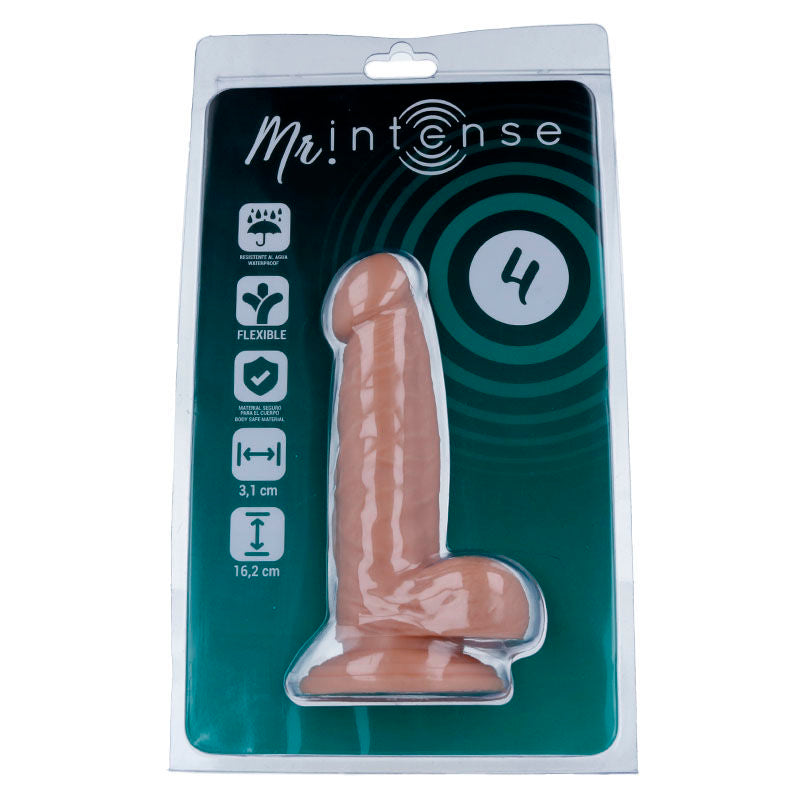 MR INTENSE - 4 REALISTISCHE PENIS 16.2 CM -Ø- 3.1 CM