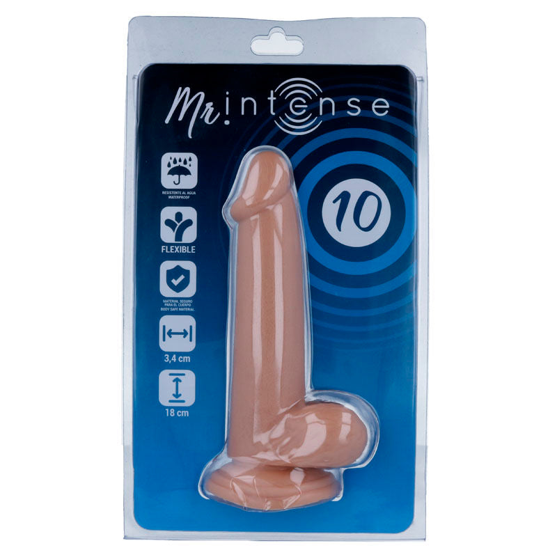 MR INTENSE - 10 REALISTISCHE PENISSE 18 CM -O- 3.4 CM